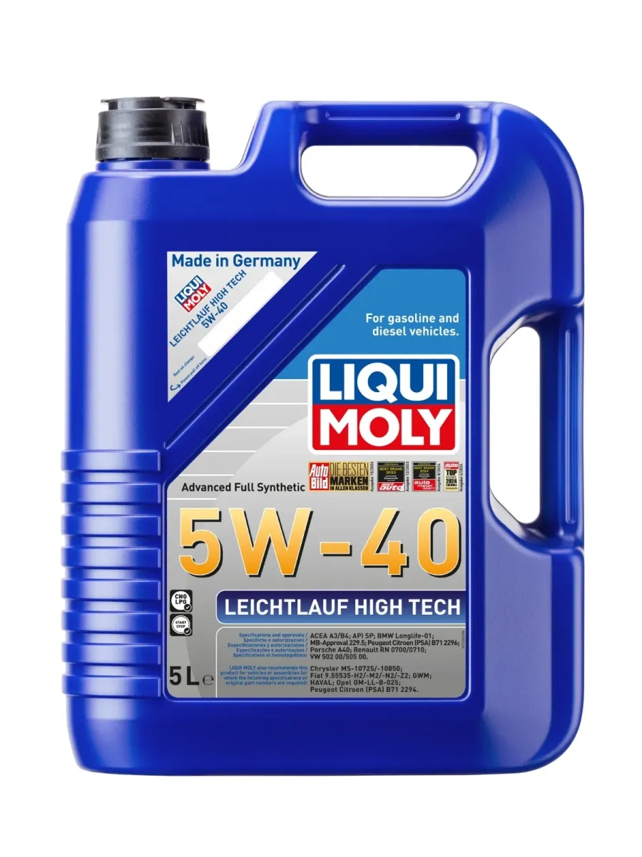 LEICHTLAUF HIGH TECH 5W40 | Liqui Moly Ecuador
